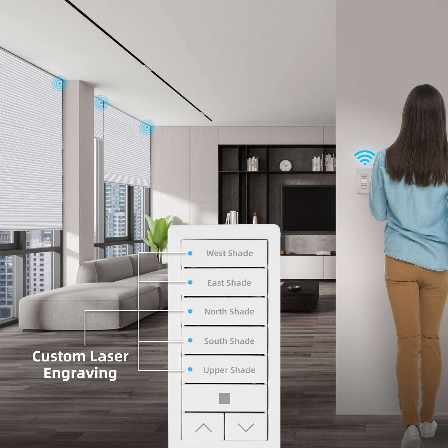 TapTech Single/5-Channel Remote Wall Switch