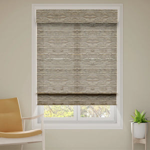 SmartWings Motorized Woven Wood Shades 70% Blackout Privacy