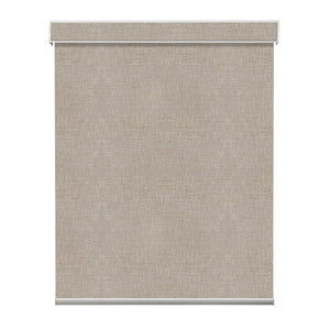 SmartWings Motorized Light Filtering Roller Shades 70% Blackout Safari