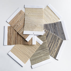 Woven Wood Fabric Samples