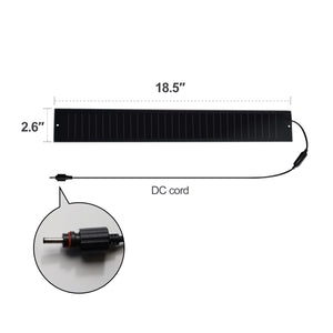 Solar Panel for Outdoor Shades