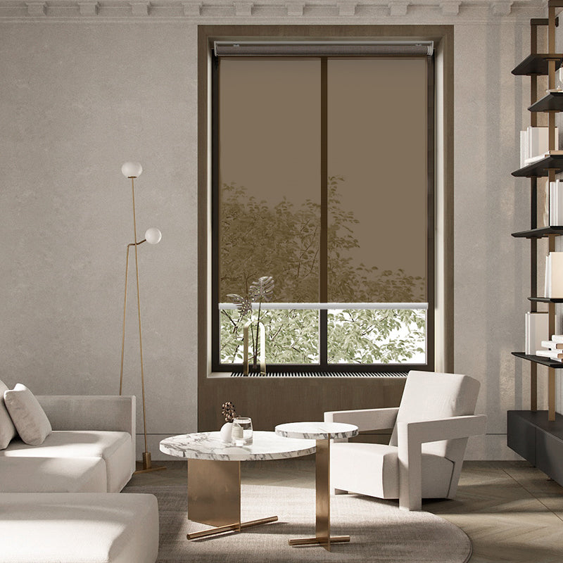 SmartWings Motorized Light Filtering Solar Shades 1%/3%/5% Openness Aventus