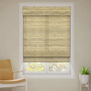 SmartWings Motorized Woven Wood Shades 70% Blackout Privacy Orithyia