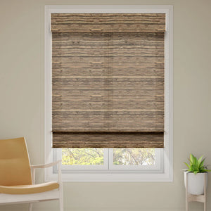 SmartWings Motorized Woven Wood Shades 70% Blackout Privacy