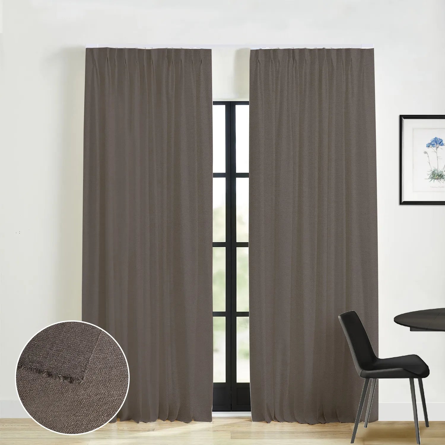 SmartWings Motorized Drapery 90% Blackout