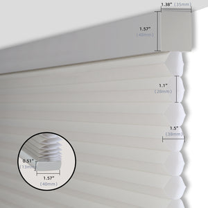 SmartWings Motorized Light Filtering Cellular Shades Hazel