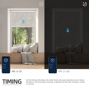 SMARTWINGS Matter-enabled 70% Blackout Safari Motorized Roller Shades Pre-sale