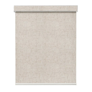 SmartWings Motorized Light Filtering Roller Shades 70% Blackout Linen