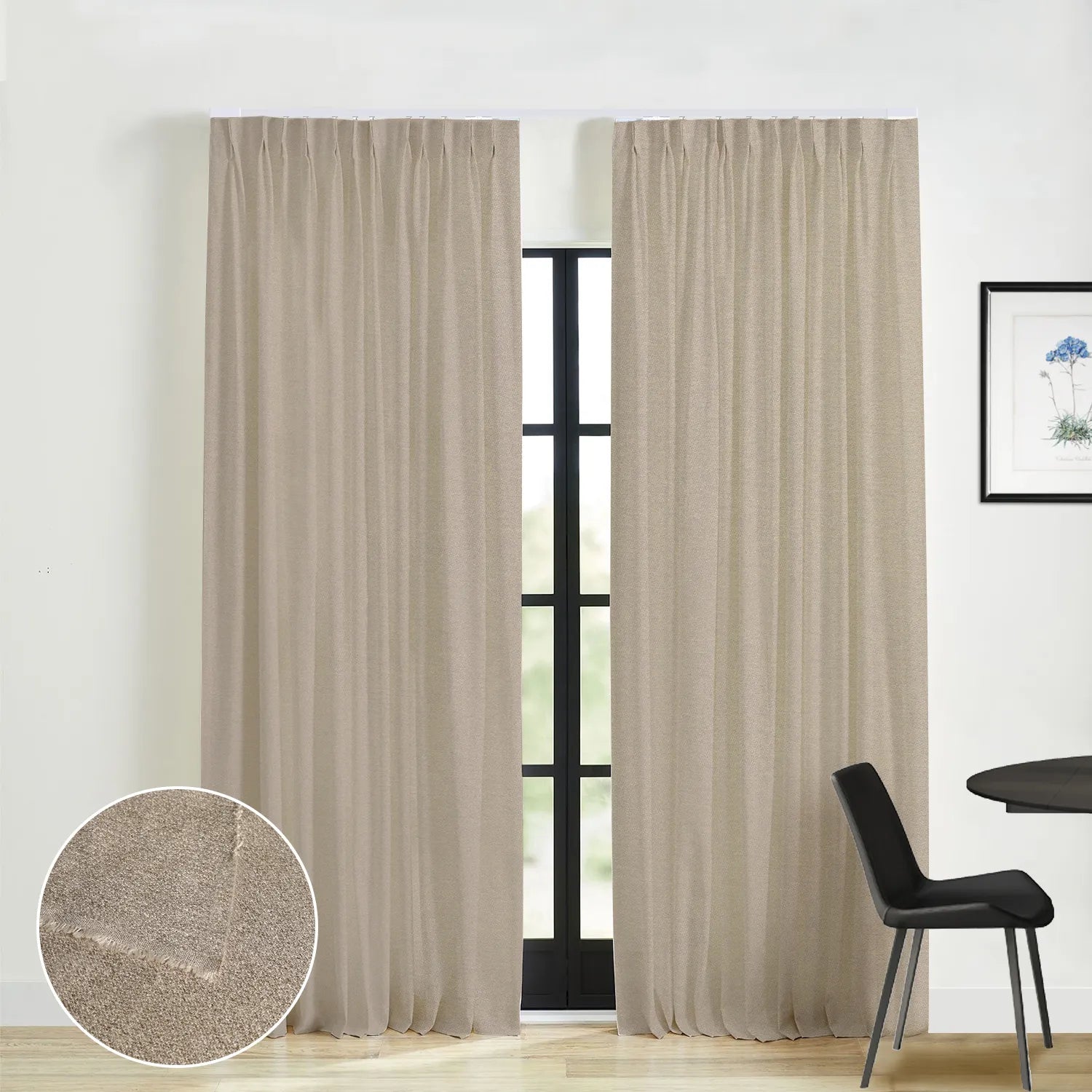 SmartWings Motorized Drapery 90% Blackout