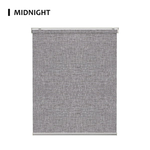 SmartWings Motorized Light Filtering Roller Shades 70% Blackout Safari