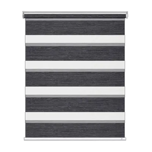 SMARTWINGS 85% Blackout Motorized Zebra Shades